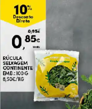Rúcula Selvagem Continente 100g