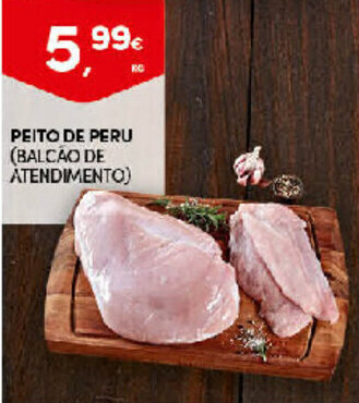 Continente Peito de Peru promoção