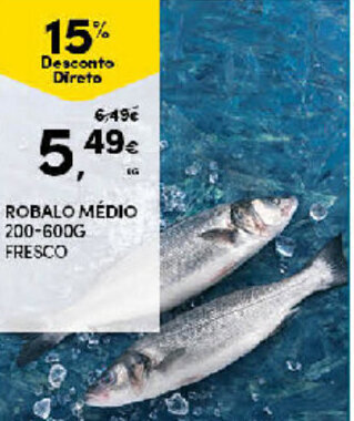 Robalo Médio 200-600g