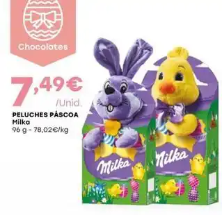 Intermarché Milka - peluches pascoa promoção