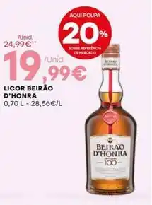 Intermarché Beirão - licor d'honra promoção