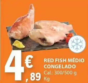 E.Leclerc RED FISH MÉDIO CONGELADO Cal.: 300/500 g promoção