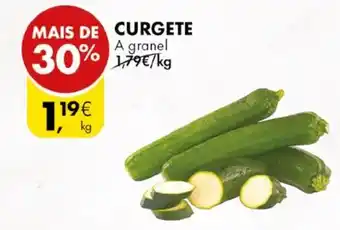Pingo Doce CURGETE A granel kg promoção