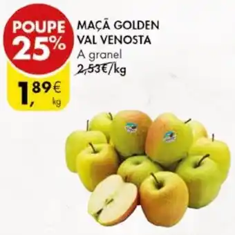 Pingo Doce MAÇA GOLDEN VAL VENOSTA A granel promoção