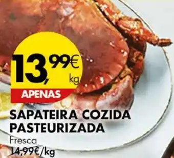 Pingo Doce SAPATEIRA COZIDA PASTEURIZADA Fresca kg promoção