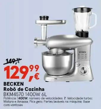 Becken Robô de Cozinha 6L