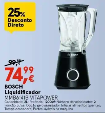 Bosch Liquidificador 2L