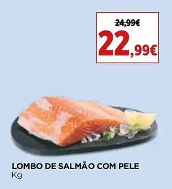 Supercor LOMBO DE SALMÃO COM PELE Kg promoção