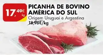 Pingo Doce PICANHA DE BOVINO AMÉRICA DO SUL Origem Uruguai e Argentina kg promoção