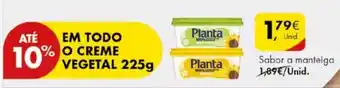 Pingo Doce Planta Sabor a manteiga promoção