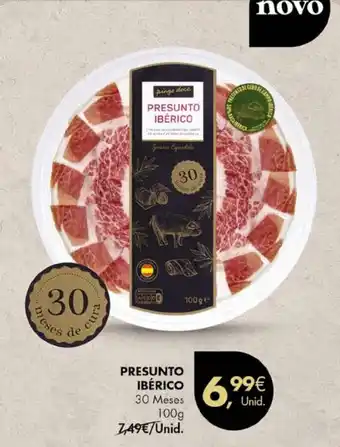 Pingo Doce PRESUNTO IBÉRICO 30 Meses 100g promoção