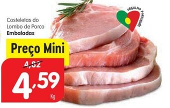 Minipreço Costeletas do Lombo de Porco Embaladas promoção