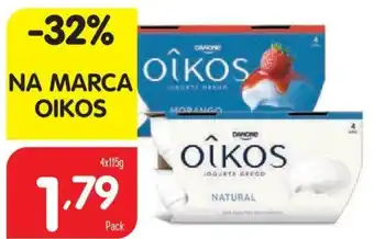 Minipreço Oîkos 4x115g promoção
