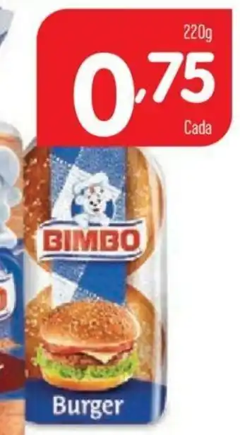 Minipreço Pão Bimbo Burger promoção