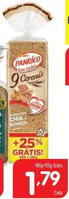Panrico 9 Cereais 480g