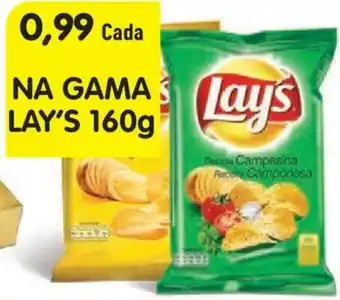 Minipreço Na Gama Lay's 160g promoção