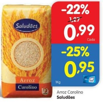 Arroz Carolino Saludães 1kg