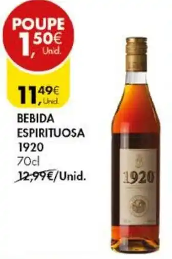 Pingo Doce BEBIDA ESPIRITUOSA 1920 70cl promoção