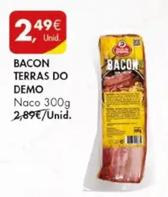 Pingo Doce BACON TERRAS DO DEMO Naco 300g promoção