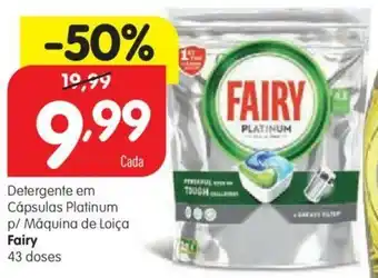 Minipreço Detergente em Cápsulas Platinum p/Máquina de Loiça Fairy 43 Doses promoção