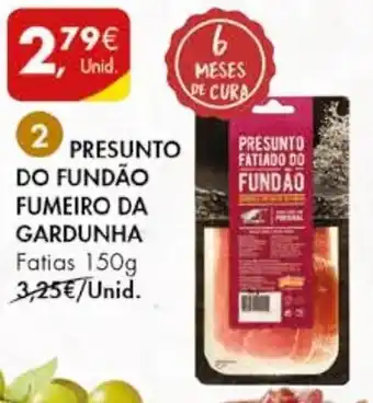 Pingo Doce PRESUNTO DO FUNDÃO FUMEIRO DA GARDUNHA Fatias 150g promoção