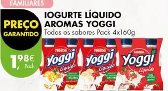 Pingo Doce IOGURTE LÍQUIDO AROMAS YOGGI promoção