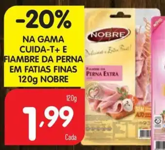 Fiambre da Perna em Fatias Finas Nobre 120g