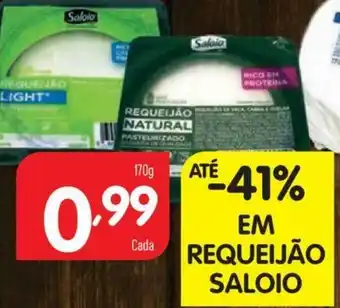 Minipreço Requeijão Saloio 170g promoção