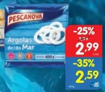 Minipreço Pescanova Argolas de/do Mar 400g promoção