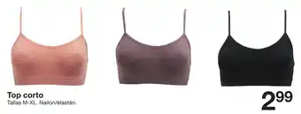 Top Corto Tallas M-XL