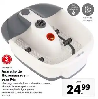 Lidl Aparelho Hidromassagem para Pés promoção