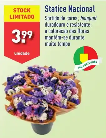 ALDI Statice Nacional promoção