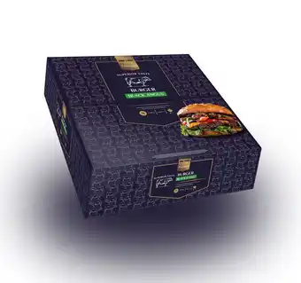 METRO Premium Hamburguer Black Angus Irlanda Congelado 16 X 200g