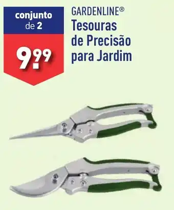 ALDI GARDENLINE Tesouras de Precisão para Jardim promoção