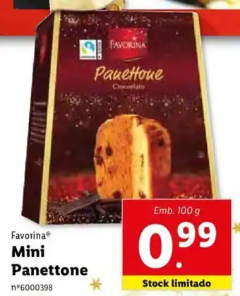 Favorina Mini Panettone 100g