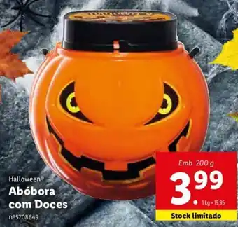 Lidl Abóbora com Doces 200g promoção