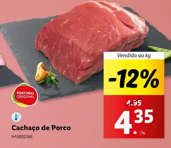 Lidl Cachaço de Porco Vendido ao kg promoção
