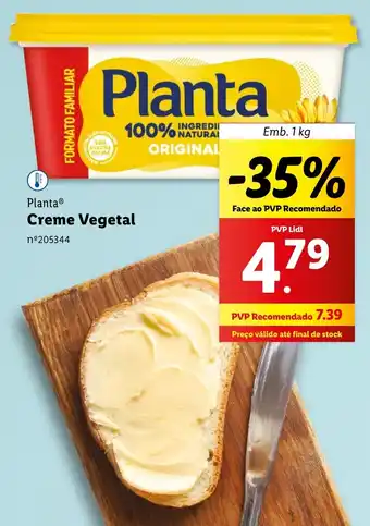 Planta Creme Vegetal Emb. 1kg