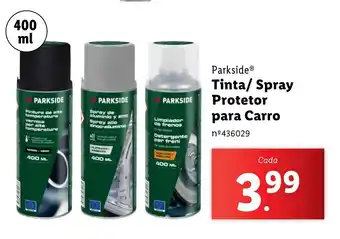 Lidl Parkside Tinta/Spray Protetor para Carro promoção