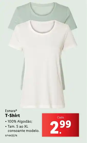 Lidl Esmara T-Shirt promoção
