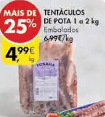 Pingo Doce TENTACULOS DE POTA 1 a 2 kg promoção