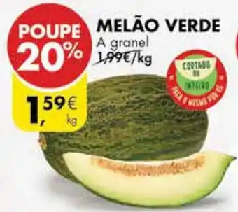 Pingo Doce MELÃO VERDE kg promoção