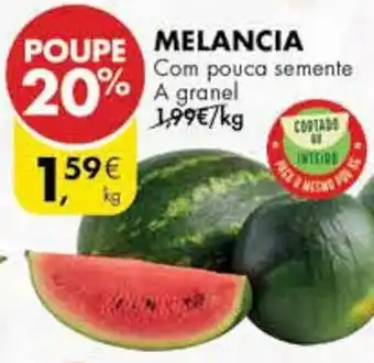 Pingo Doce MELANCIA Com pouca semente A granel promoção