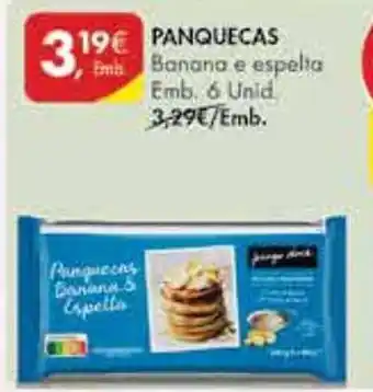 Pingo Doce PANQUECAS Emb. 6 Unid promoção