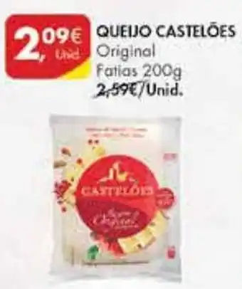 Pingo Doce QUEIJO CASTELÕES Original Fatias 200g promoção