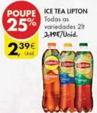 Pingo Doce ICE TEA LIPTON 2lt promoção