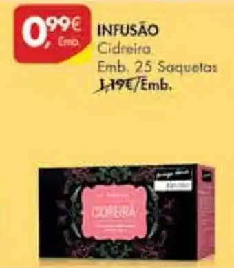 Pingo Doce INFUSÃO Emb. 25 Saquetas promoção