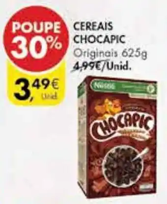 Pingo Doce CEREAIS CHOCAPIC originais 625g promoção