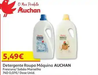 Auchan Auchan - detergente roupa máquina promoção