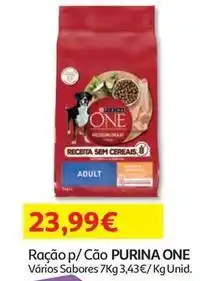 Auchan Purinaone - ração p/cão promoção